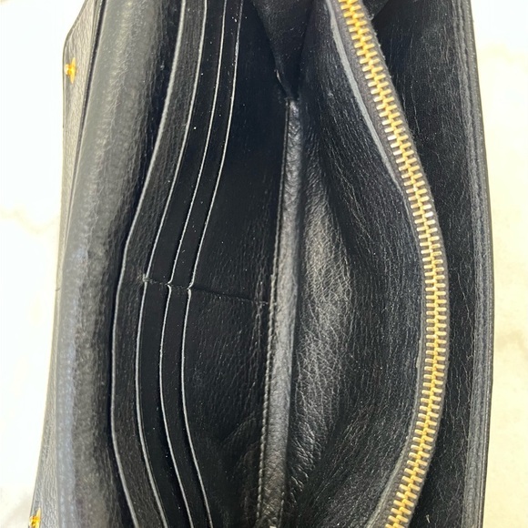 PRADA Vintage Flap Long Wallet Lambskin with Dust Bag - Picture 12 of 13